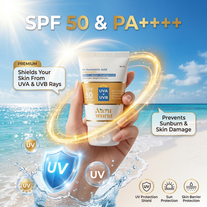 UVeil SPF 50+ Sunscreen | Broad Spectrum UVA/UVB